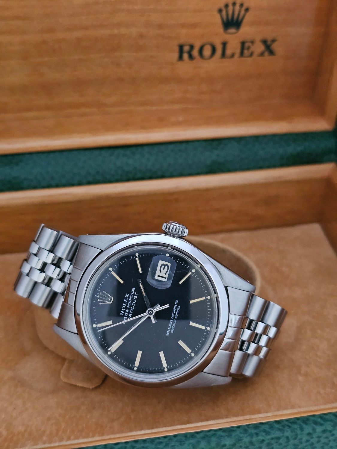 Rolex Datejust 1600 Watch - 36mm Rare 'Confetti Dial'