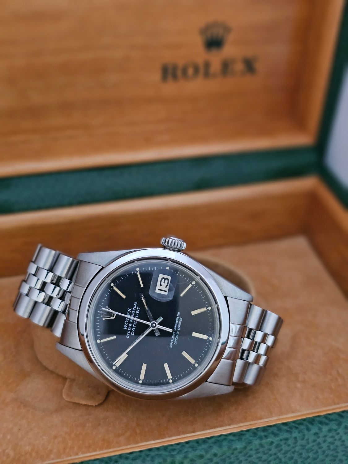 Rolex Datejust 1600 Watch - 36mm Rare 'Confetti Dial'