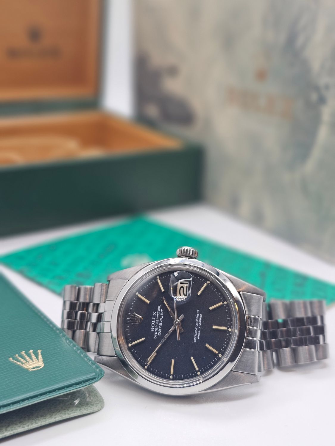 Rolex Datejust 1600 Watch - 36mm Rare 'Confetti Dial'