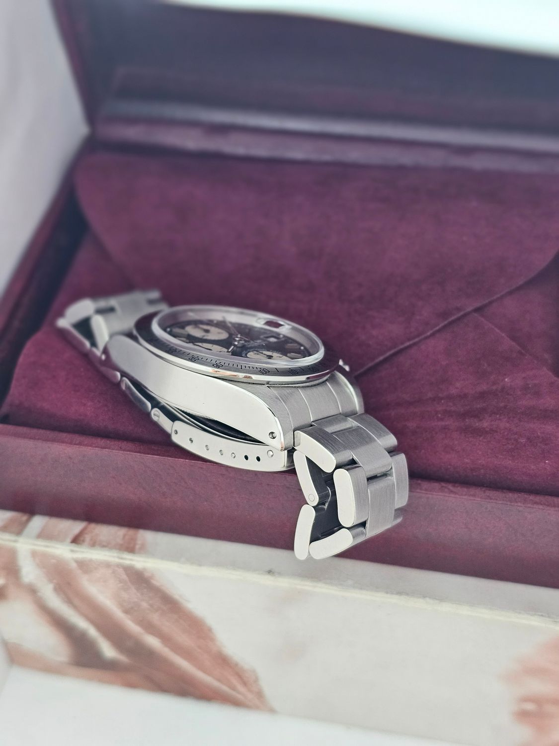 Tudor Oysterdate Chronograph Big Block 79180 40mm, Unpolished