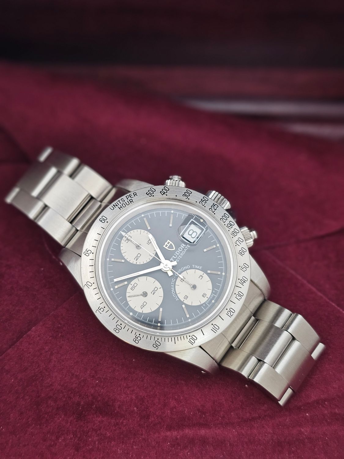 Tudor Oysterdate Chronograph Big Block 79180 40mm, Unpolished