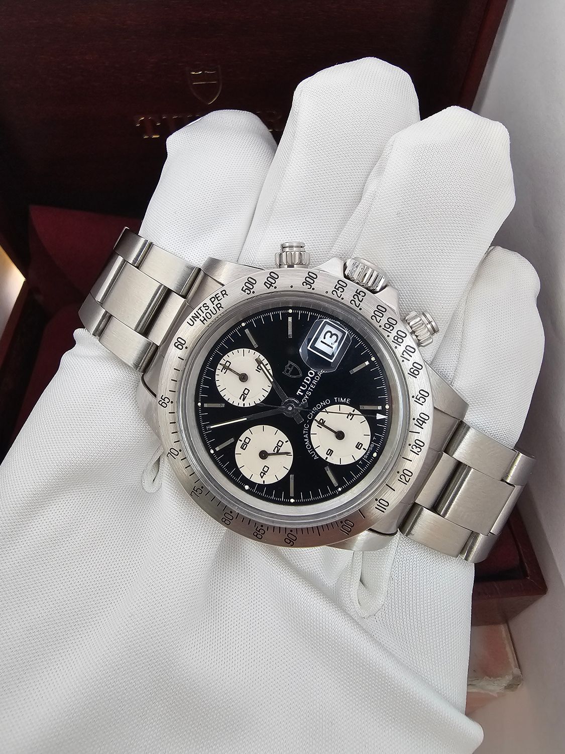 Tudor Oysterdate Chronograph Big Block 79180 40mm, Unpolished