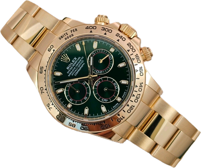 Rolex Cosmograph Daytona Watch Ref 116508 Full Set 2022 Green Dial John Mayer