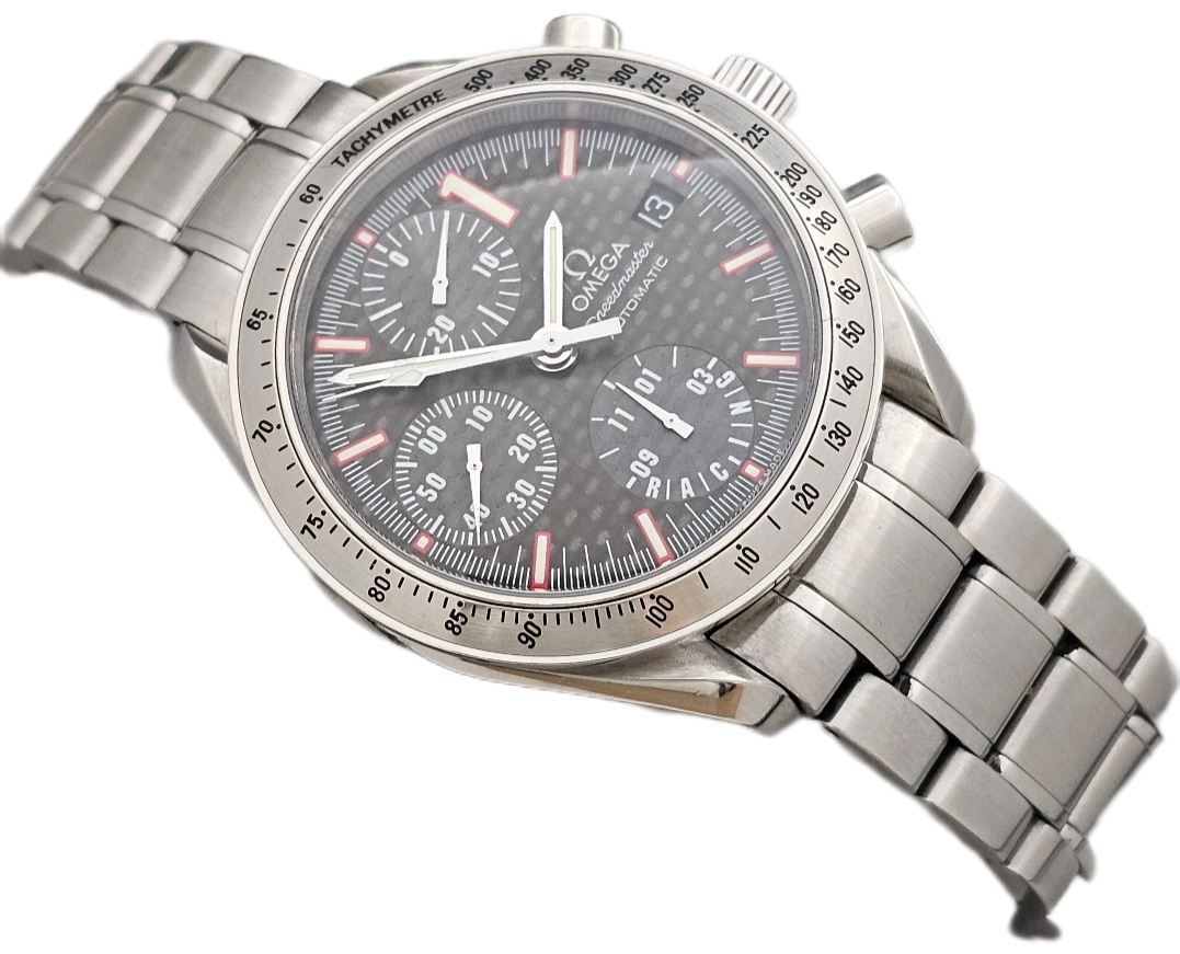OMEGA Speedmaster Racing Watch, 3519.50.00 Michael Schumacher L.Edition B&amp;P