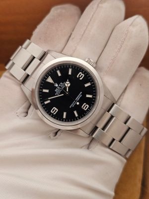 Rolex Explorer Watch 36mm, Ref 14270 - 1999 Unpolished Full Collectors Set