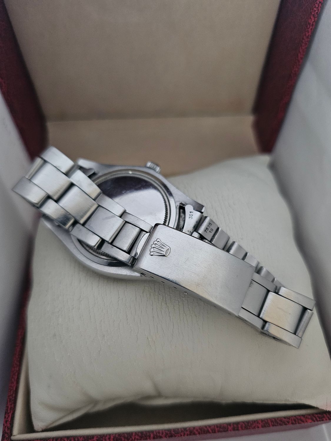 Rolex OysterDate Precision 6694 Circa 1978, Manual Wind Silver Dial