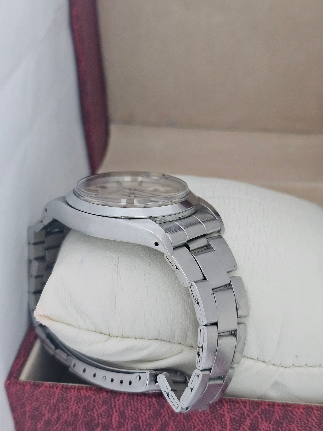 Rolex OysterDate Precision 6694 Circa 1978, Manual Wind Silver Dial