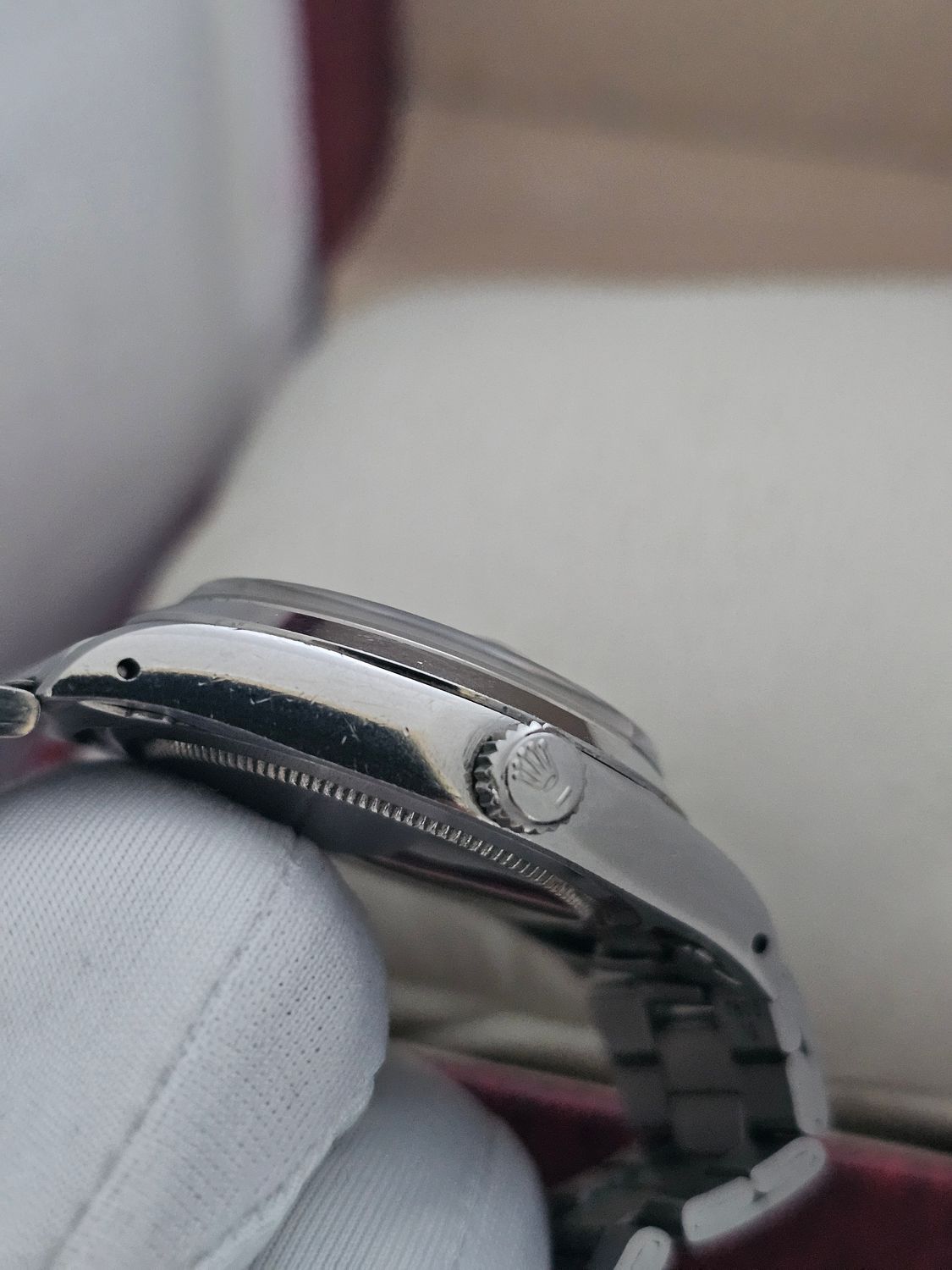 Rolex OysterDate Precision 6694 Circa 1978, Manual Wind Silver Dial