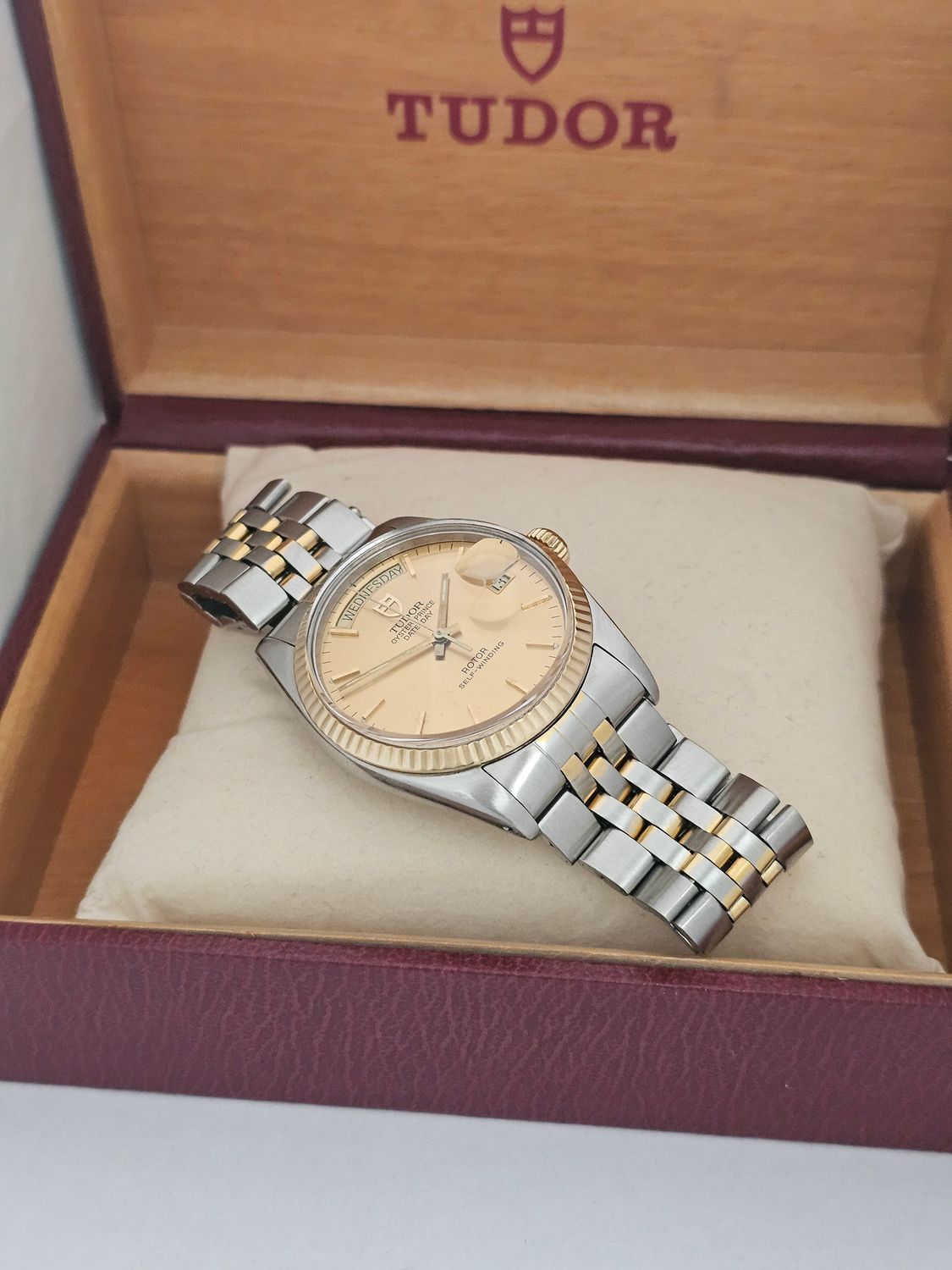 TUDOR Oyster Prince Daydate Watch, Ref 94613 1997 Box &amp; Papers