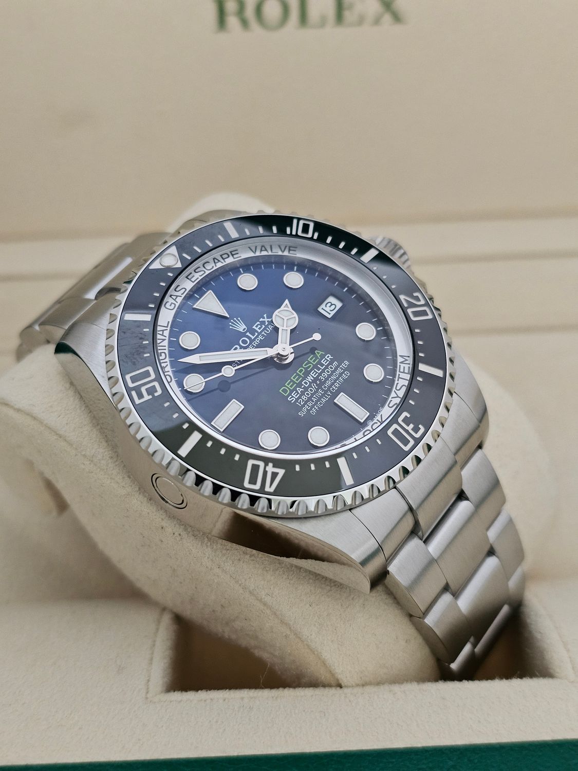 Rolex Sea-Dweller Deepsea D Blue Watch, James Cameron Ref 136660 2023 Full Set