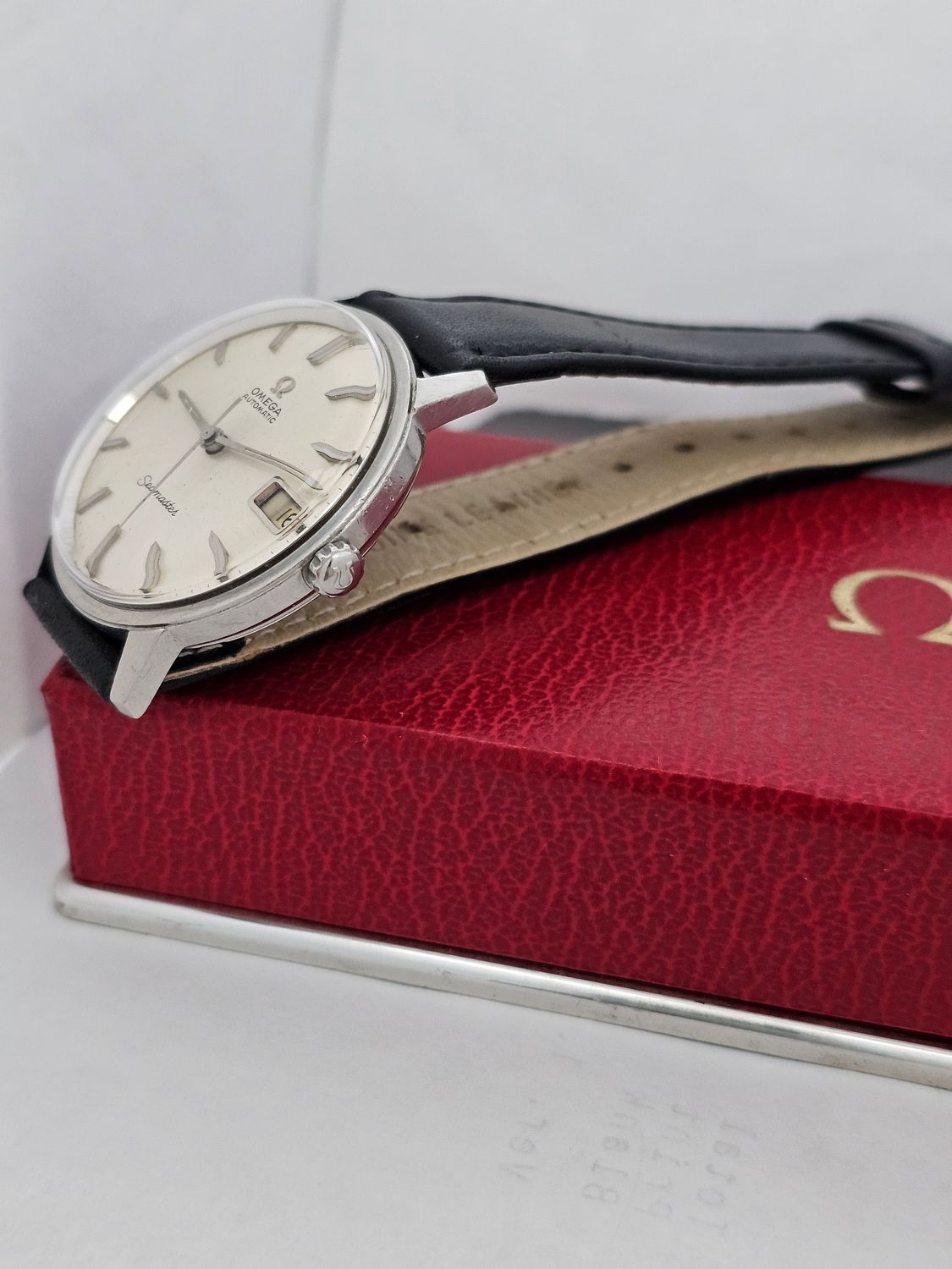 OMEGA Seamaster Silver Dial Automatic Watch - Ref 166.002