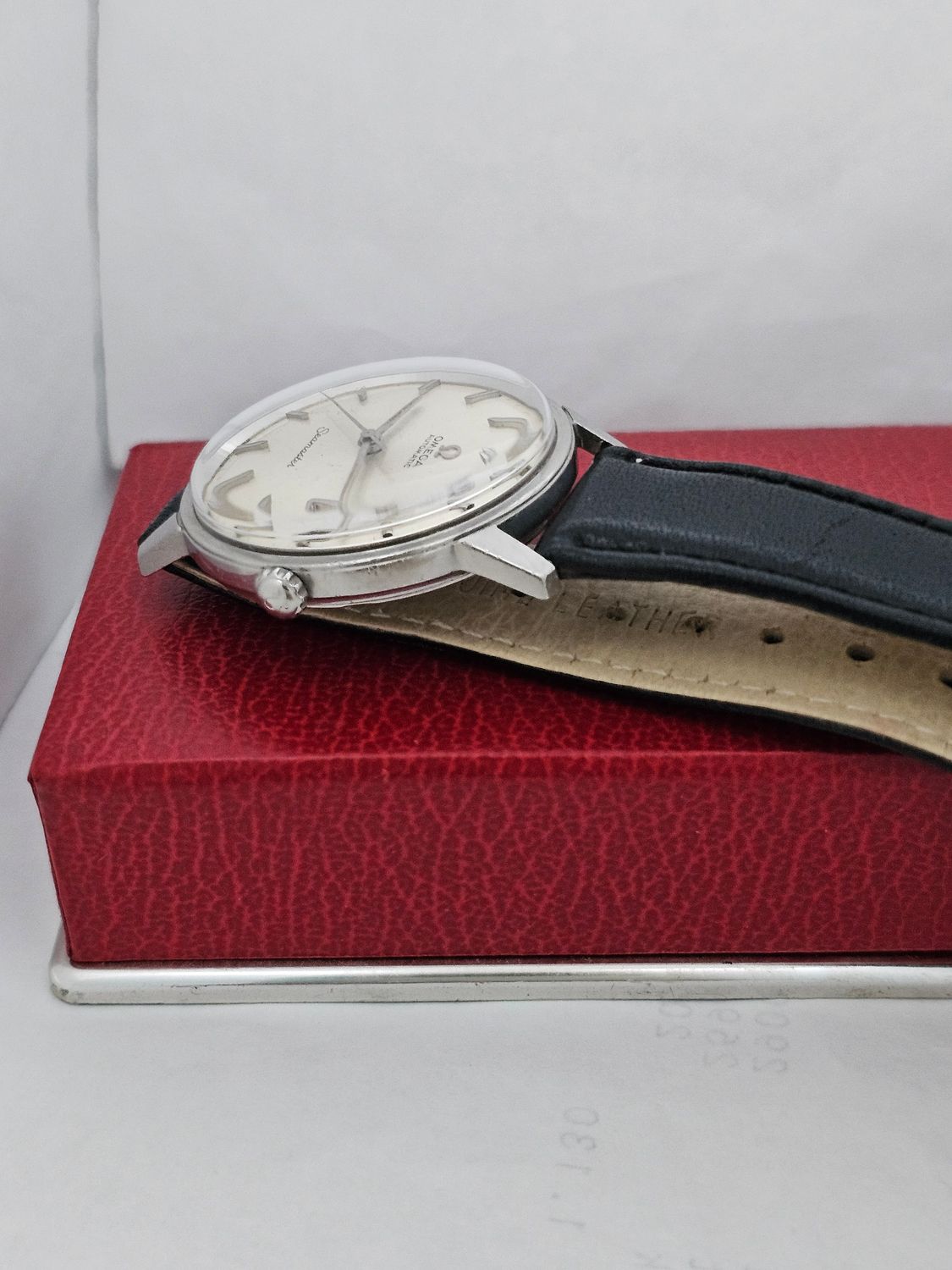 OMEGA Seamaster Silver Dial Automatic Watch - Ref 166.002