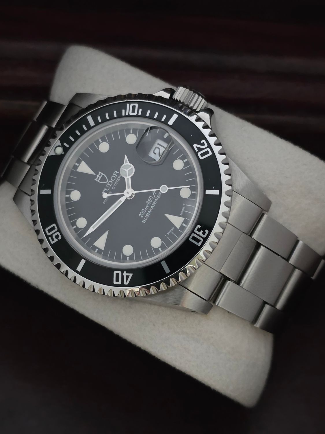 TUDOR Submariner 79190 Watch - Box &amp; Papers Unpolished Condition