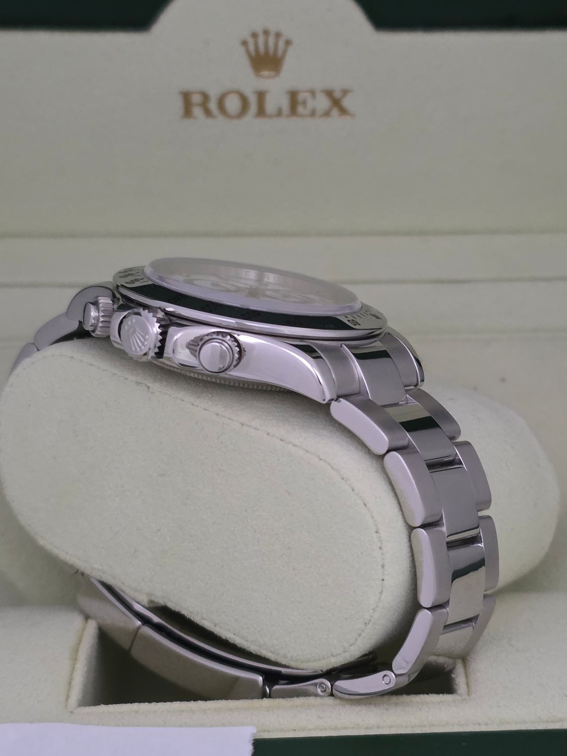 Rolex Daytona 116520 White Watch, 2023 Rolex Service, Superb Condition