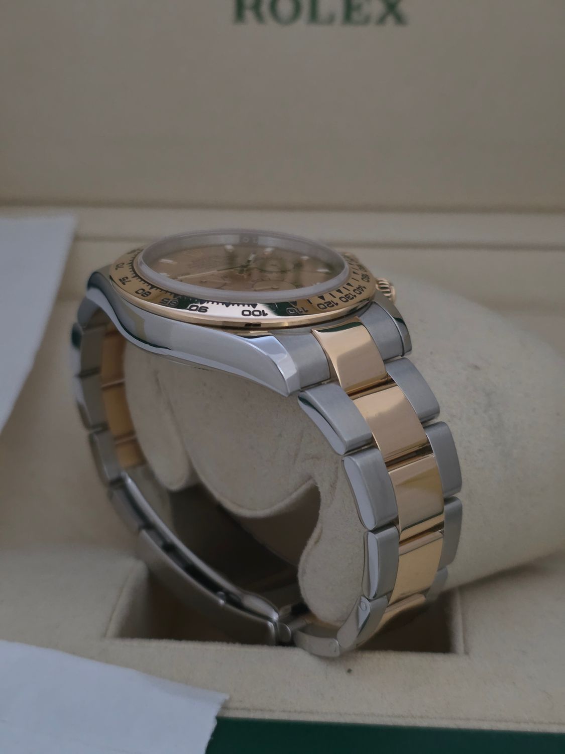 Rolex Cosmograph Daytona 116503 Champagne Dial Watch - 2016 Full Set