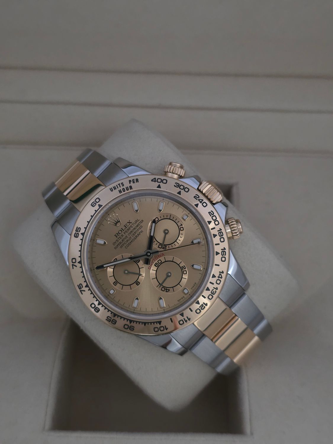 Rolex Cosmograph Daytona 116503 Champagne Dial Watch - 2016 Full Set