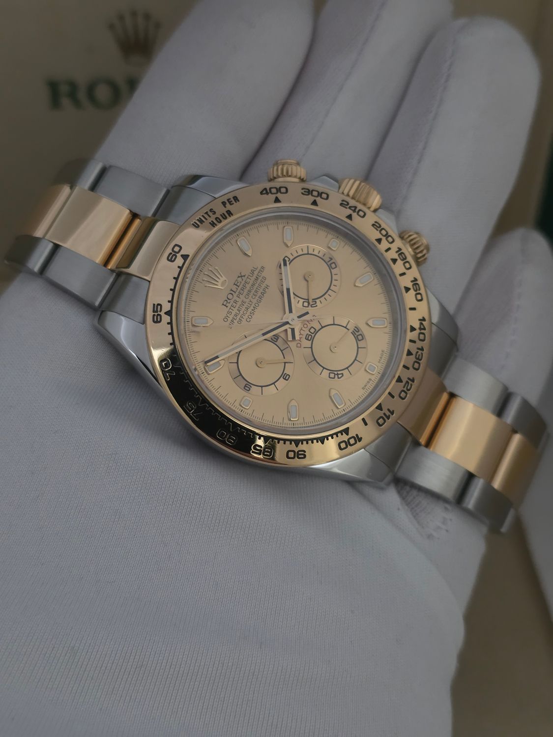 Rolex Cosmograph Daytona 116503 Champagne Dial Watch - 2016 Full Set