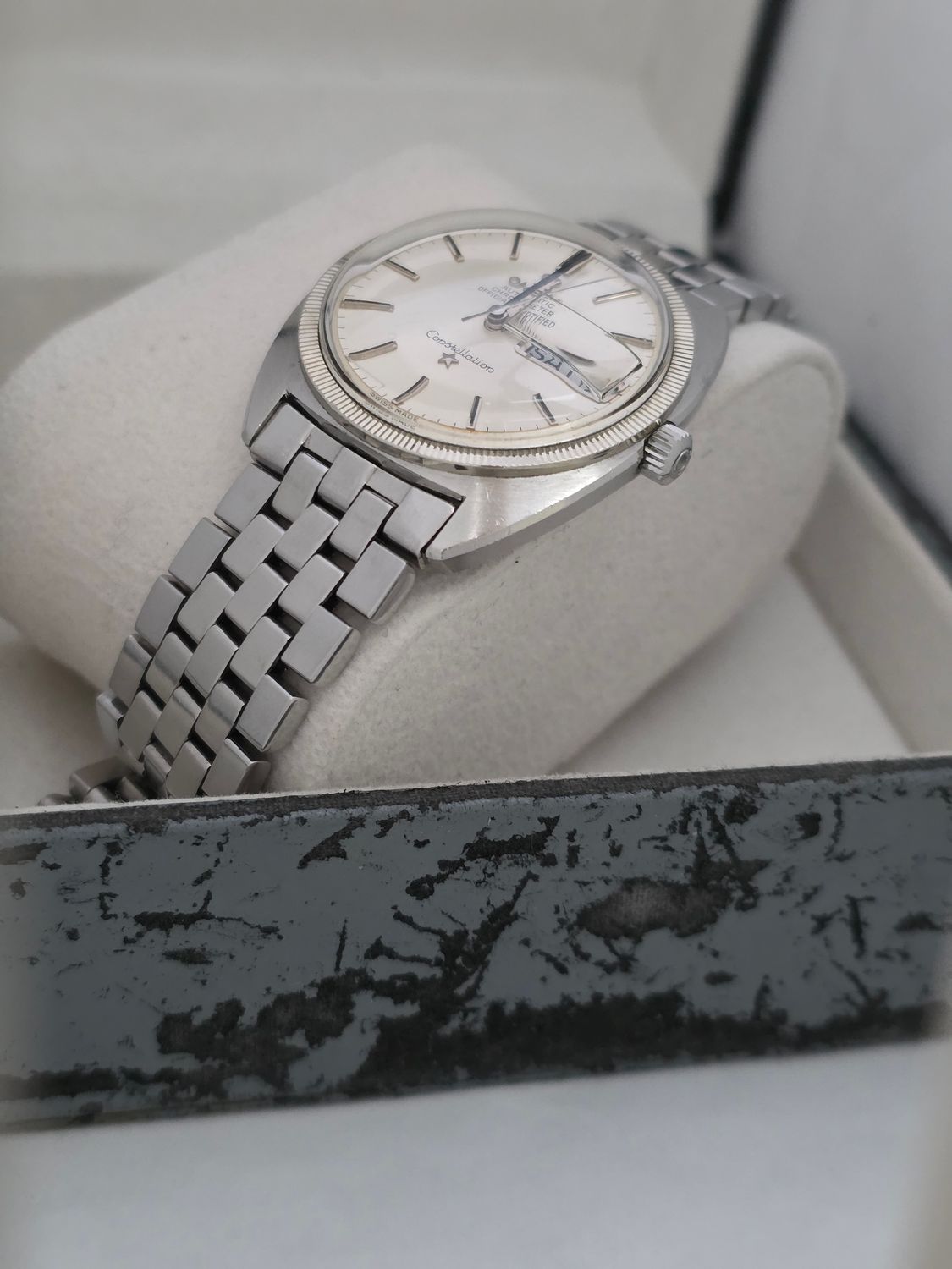 OMEGA Constellation Silver Watch Ref: 168.029 Circa 1966