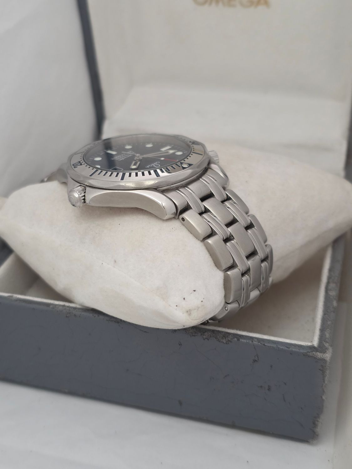 OMEGA Seamaster 300m Blue Watch - 196.1503, Box &amp; Omega Service Papers x2