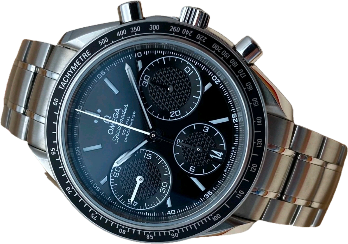 OMEGA Speedmaster Racing Black Watch - 326.30.40.50.01.001, Box &amp; Papers