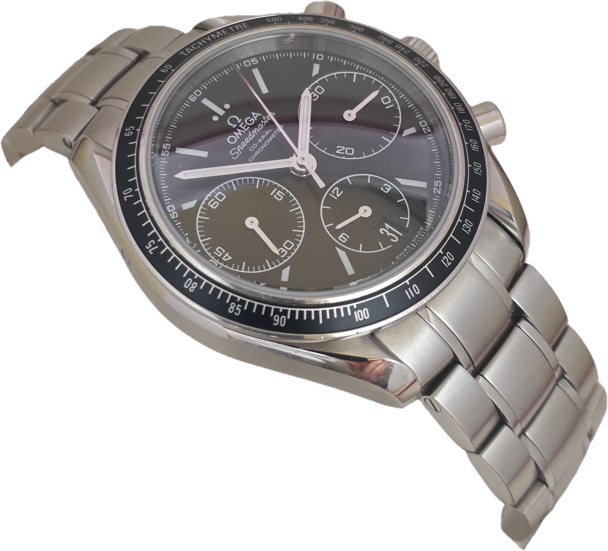 OMEGA Speedmaster Racing Black Watch - 326.30.40.50.01.001, Box &amp; Papers