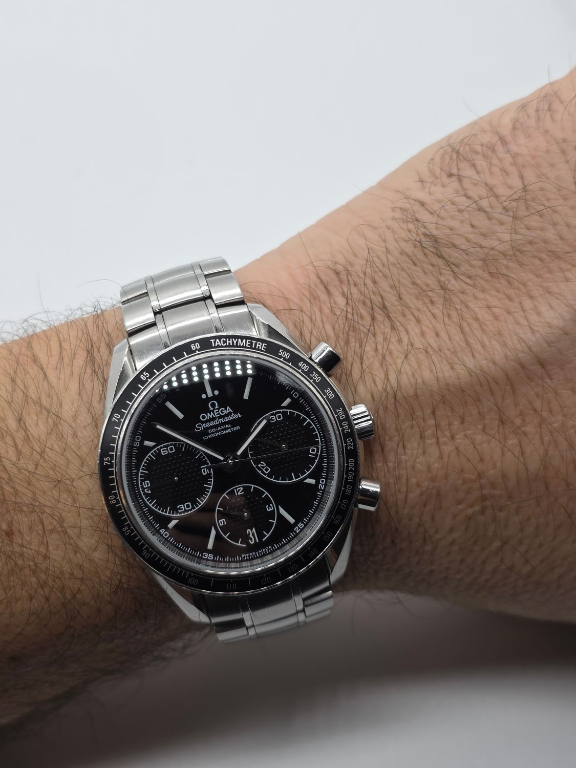 OMEGA Speedmaster Racing Black Watch - 326.30.40.50.01.001, Box &amp; Papers