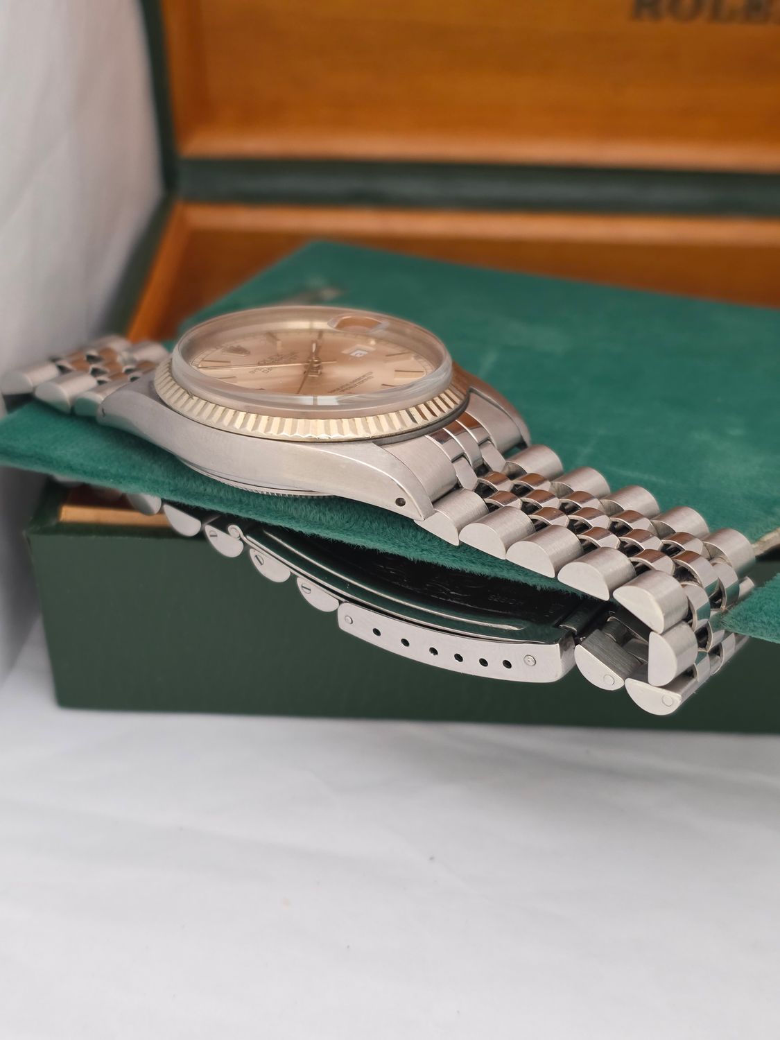 Rolex Datejust 16014 Silver Dial, 36mm 1982 Original Box &amp; Papers