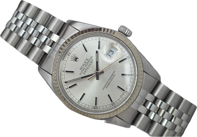 Rolex Datejust 16014 Silver Dial, 36mm 1982 Original Box &amp; Papers