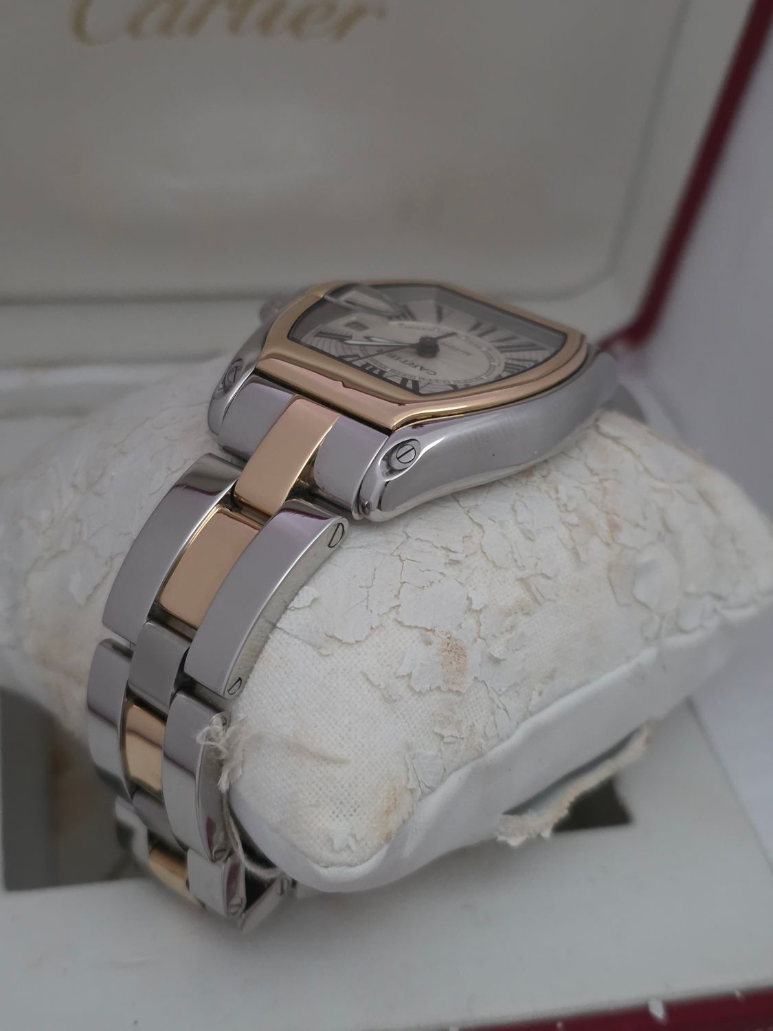 Cartier Roadster 2510 Auto, 37mm 18ct Gold &amp; Stainless Steel, Excellent Condition