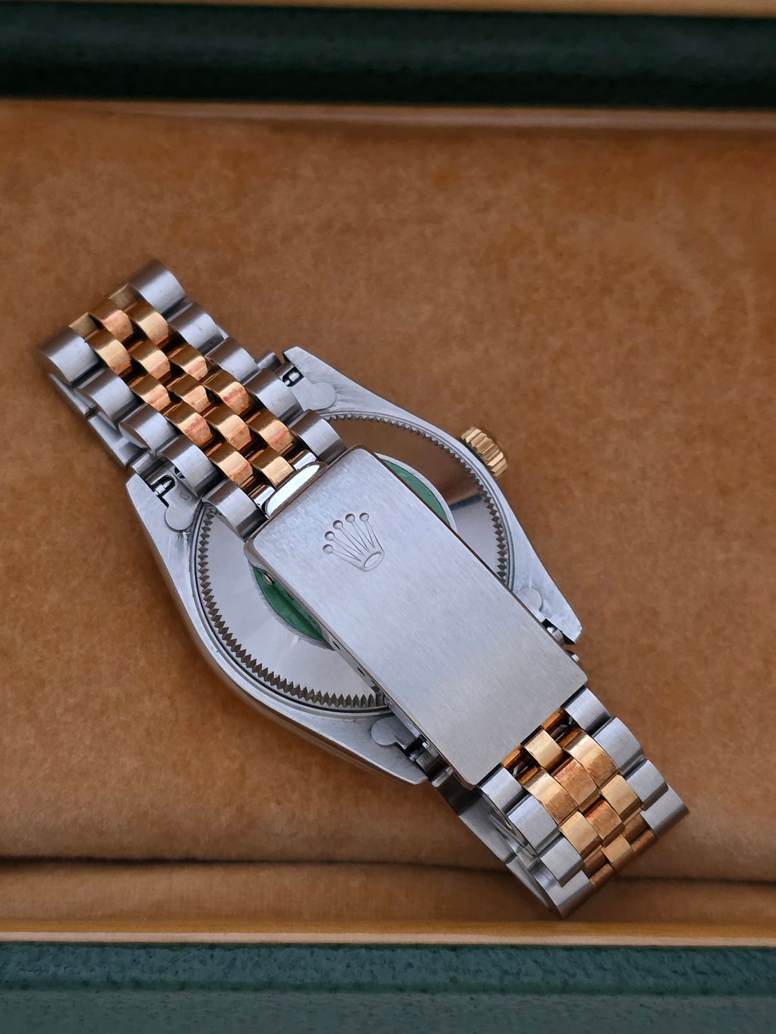 Rolex Datejust 68273 31mm Cream Jubilee Dial, 1996 Full Set