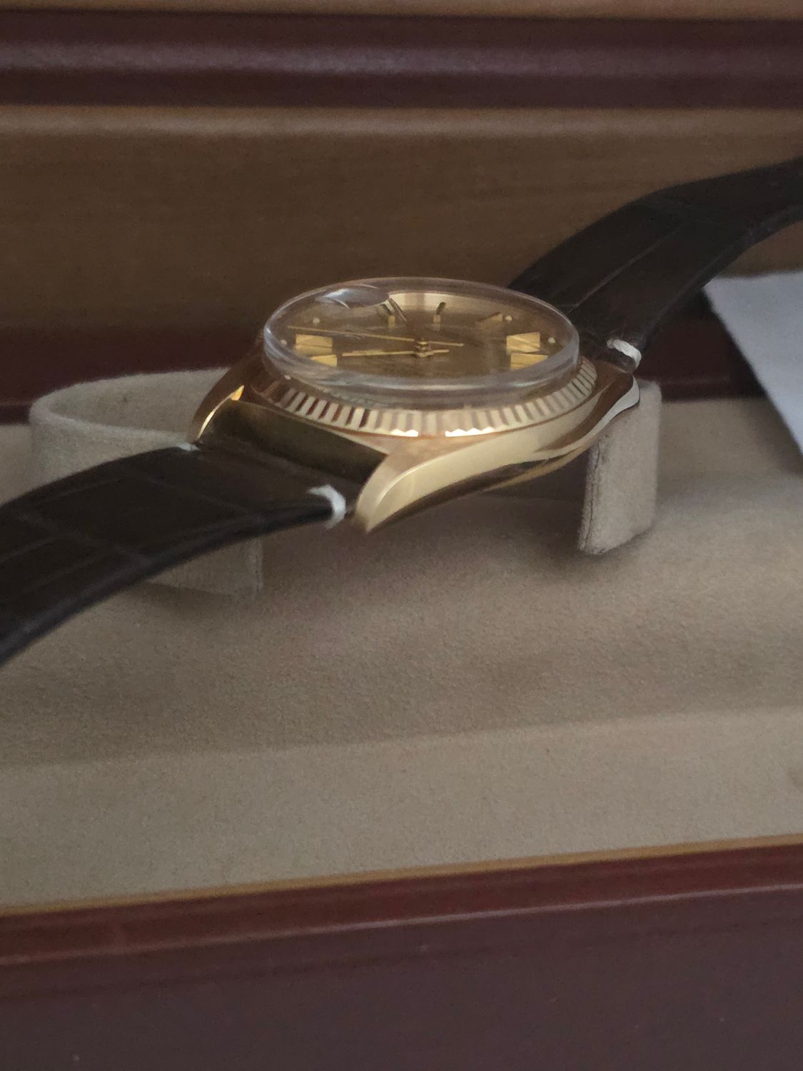 Rolex DayDate 1803 36mm, 18K Gold Original Dial, Circa 1987 Box &amp; Booklets