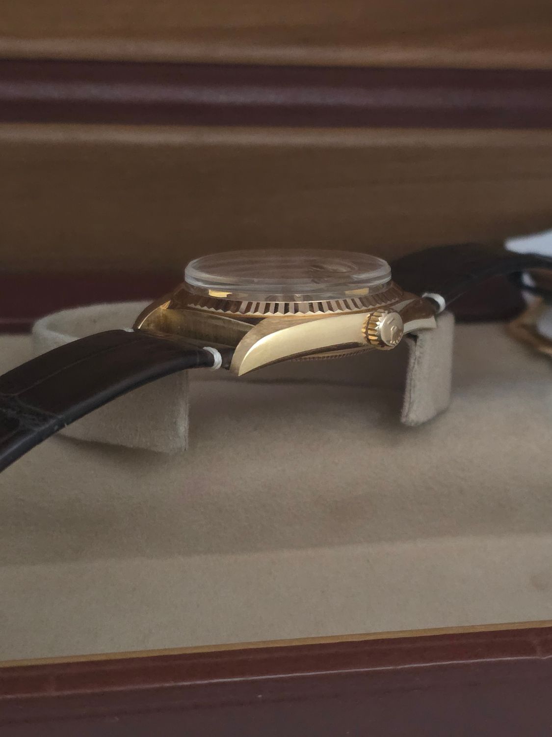 Rolex DayDate 1803 36mm, 18K Gold Original Dial, Circa 1987 Box &amp; Booklets