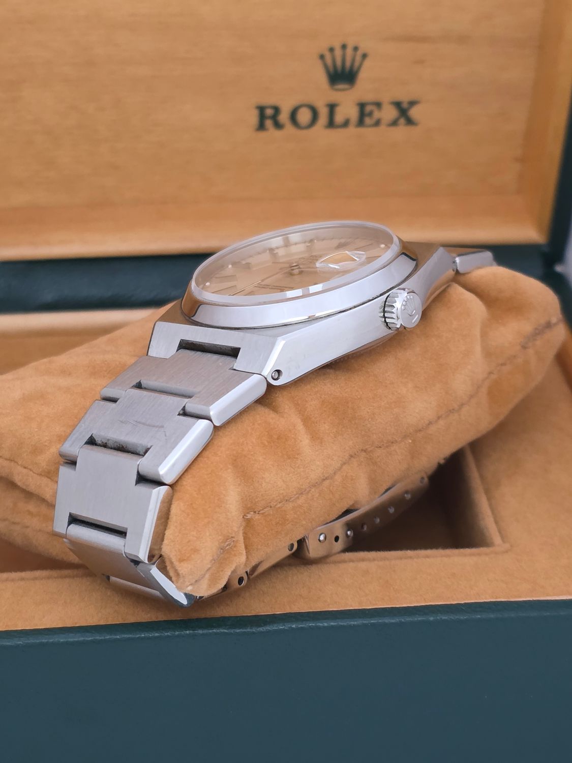 Rolex Oysterquartz Datejust 17000 Steel Watch, Circa 1988 Unpolished