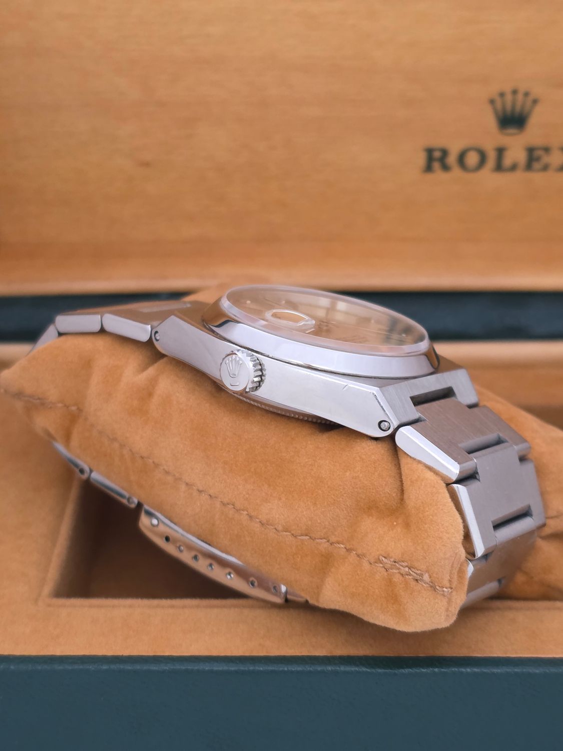 Rolex Oysterquartz Datejust 17000 Steel Watch, Circa 1988 Unpolished