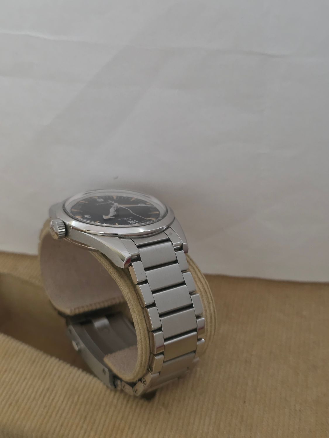 OMEGA Railmaster Trilogy 1957 60th Anniversary Black Watch - 220.10.38.20.01.002