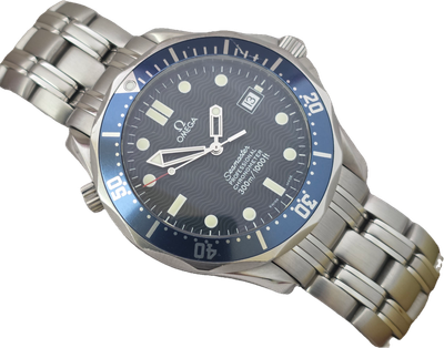 Omega Seamaster Professional 300m Blue Watch, 'Golden Eye' Ref: 2531.80.00, 2006 Box &amp; Papers