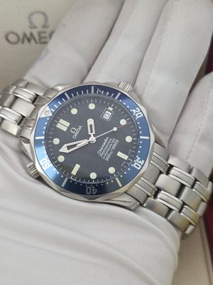 Omega Seamaster Professional 300m Blue Watch, 'Golden Eye' Ref: 2531.80.00, 2006 Box & Papers