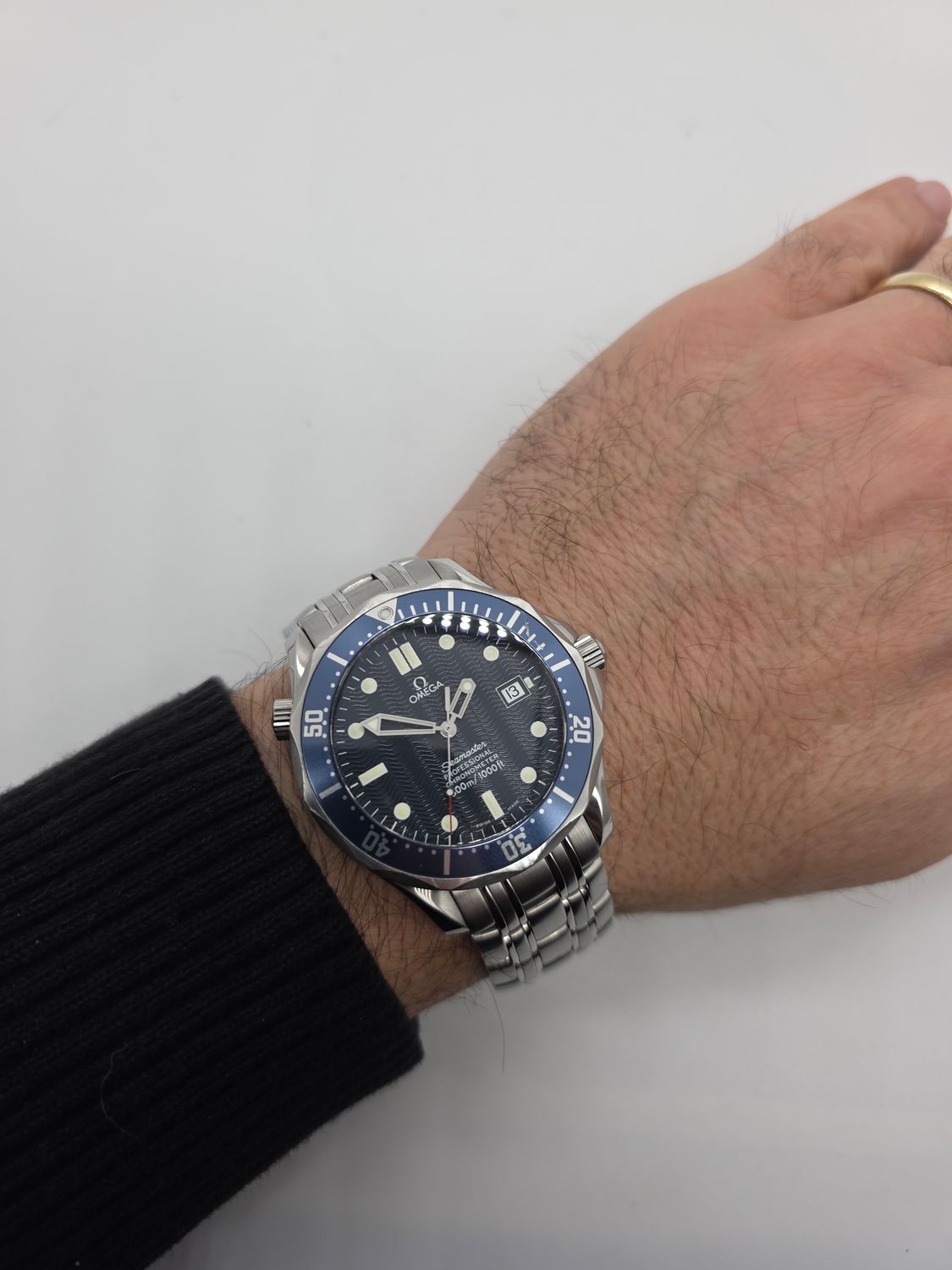 Omega Seamaster Professional 300m Blue Watch, 'Golden Eye' Ref: 2531.80.00, 2006 Box &amp; Papers