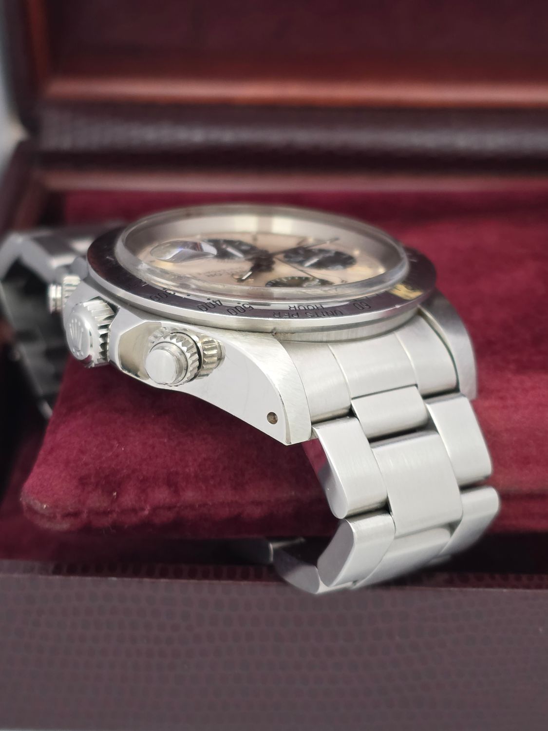 Tudor Oysterdate Chrono 79180 Silver Big Block 40mm, Unpolished Box &amp; Papers