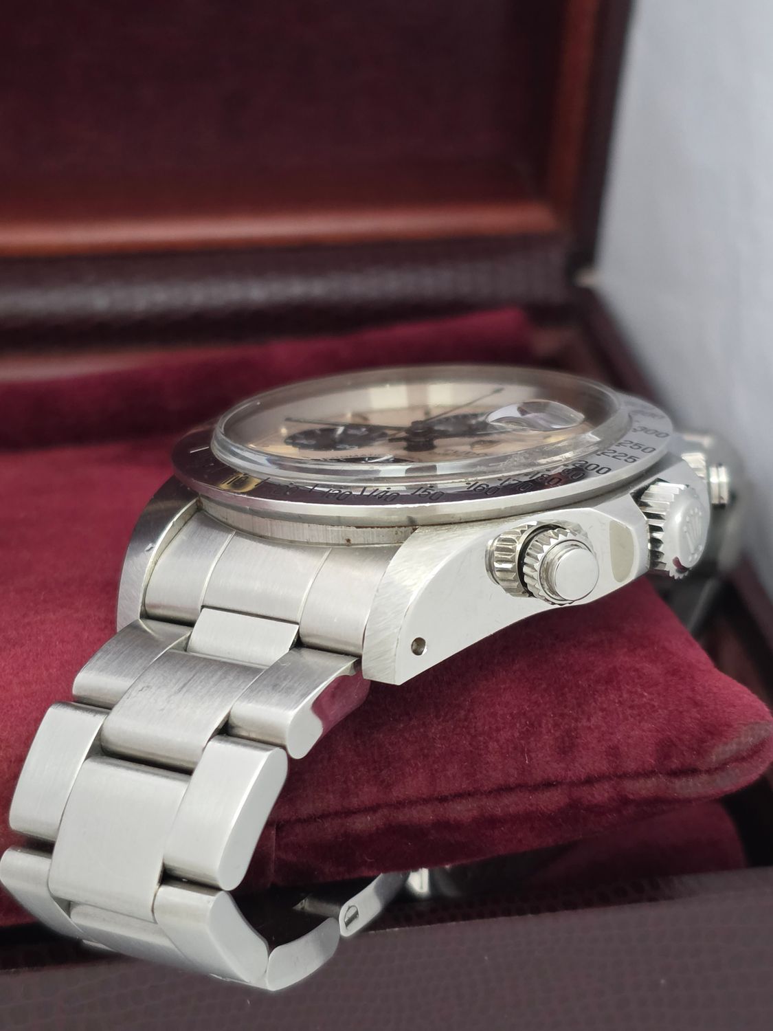 Tudor Oysterdate Chrono 79180 Silver Big Block 40mm, Unpolished Box &amp; Papers