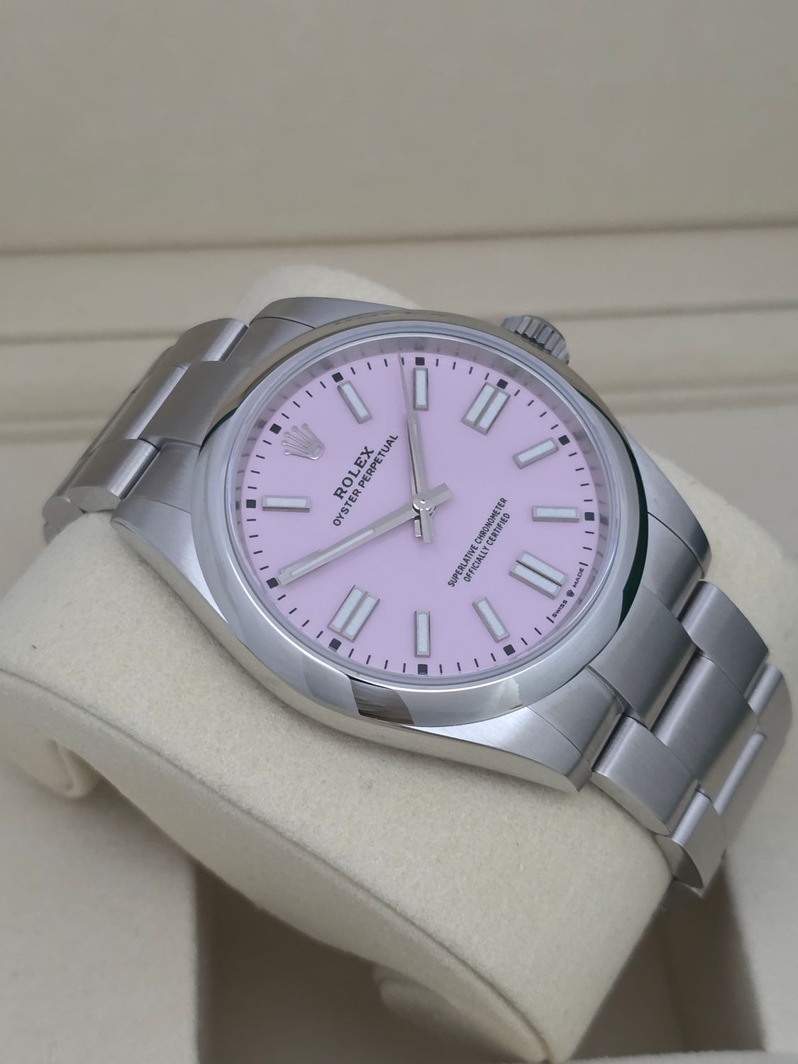 Rolex Oyster Perpetual Candy Pink 41mm, Ref 134300 - 2026 Full Set, Unworn