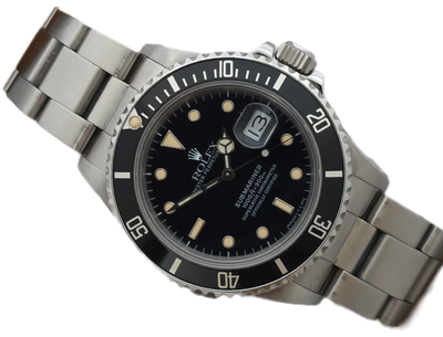 Rolex Submariner Date 168000 'Triple Zero' Watch - Rare & Unpolished condition Rolex Submariner Date 168000 'Triple Zero' Watch - Rare & Unpolished condition