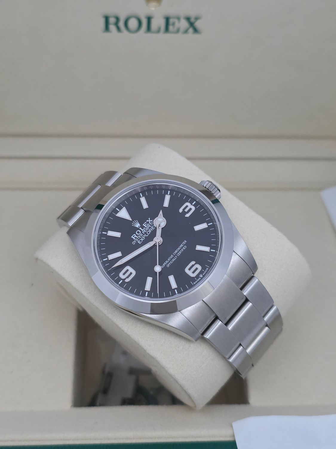 Rolex Explorer 40 224270 Black Dial Watch, 2025 Full Set