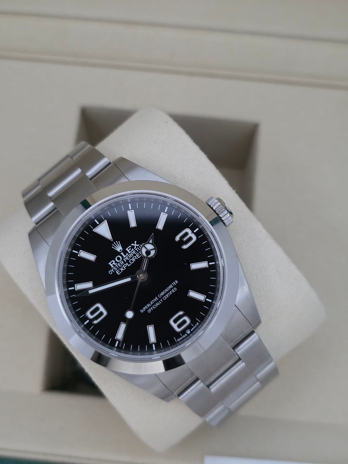 Rolex Explorer 40 224270 Black Dial Watch, 2025 Full Set