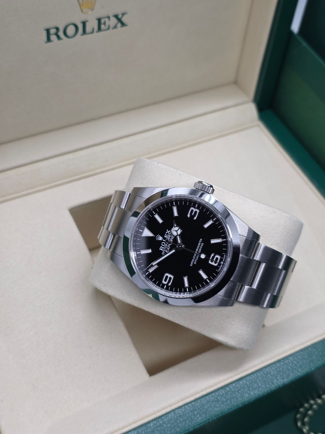 Rolex Explorer 40 224270 Black Dial Watch, 2025 Full Set