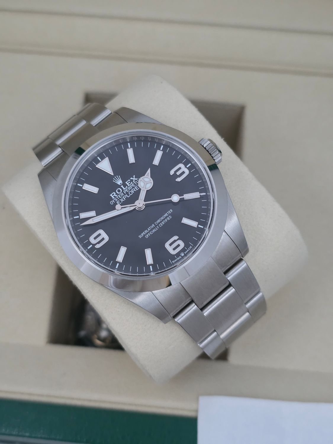 Rolex Explorer 40 224270 Black Dial Watch, 2025 Full Set