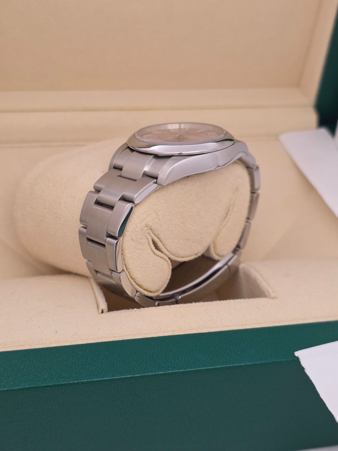 Rolex Oyster Perpetual 124200 34mm Pink Dial 2022 Full Set, Original Receipt