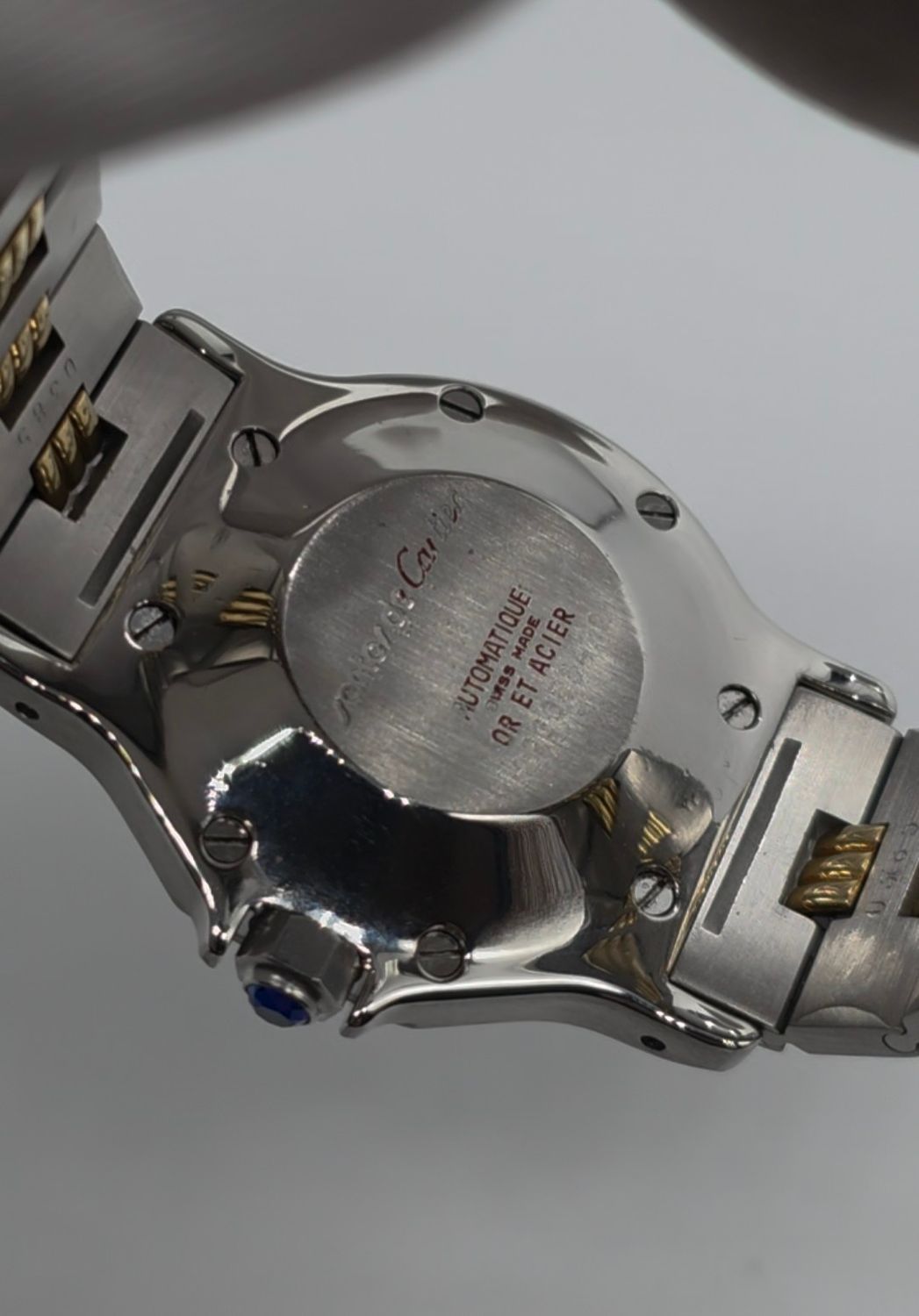 Cartier Santos de Cartier Octagon, White Watch - Ref 2966