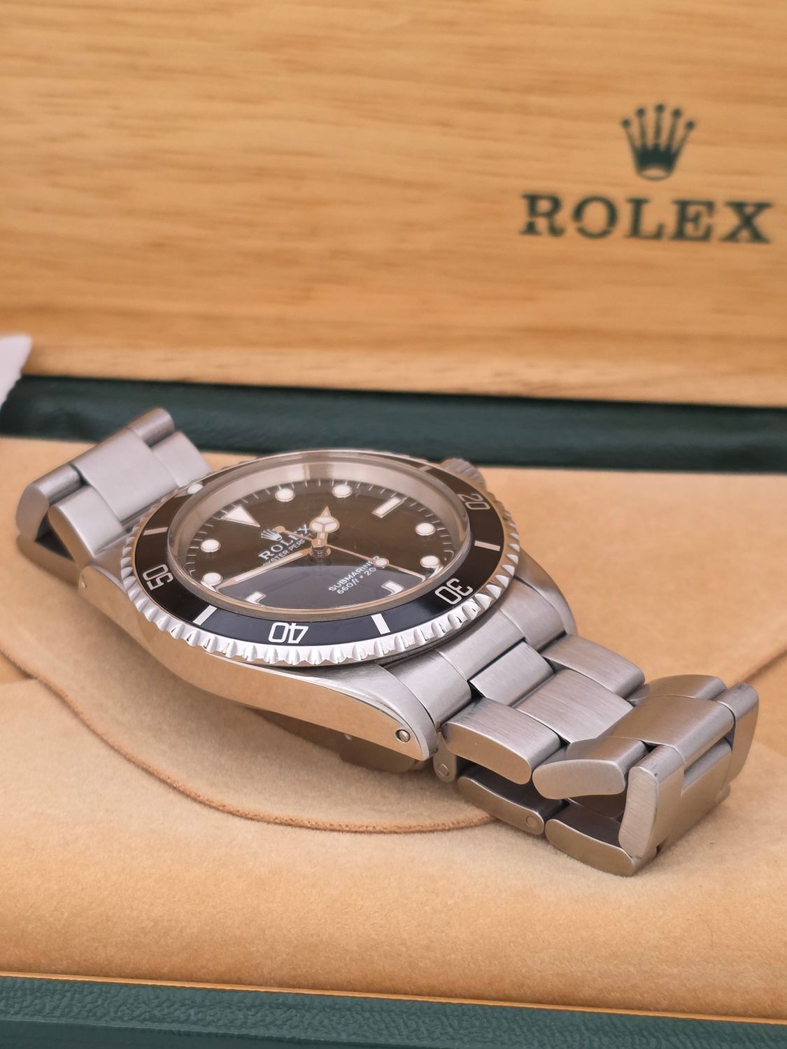 Rolex Submariner 5513 Black Watch, 1978