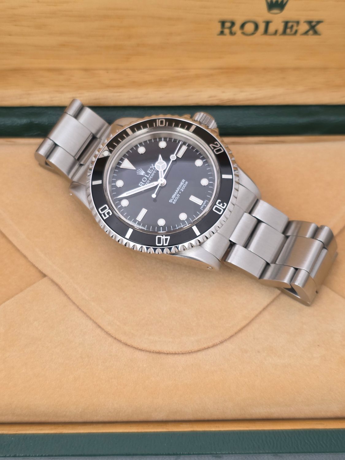 Rolex Submariner 5513 Black Watch, 1978